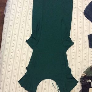 Zara peplum sheath dress